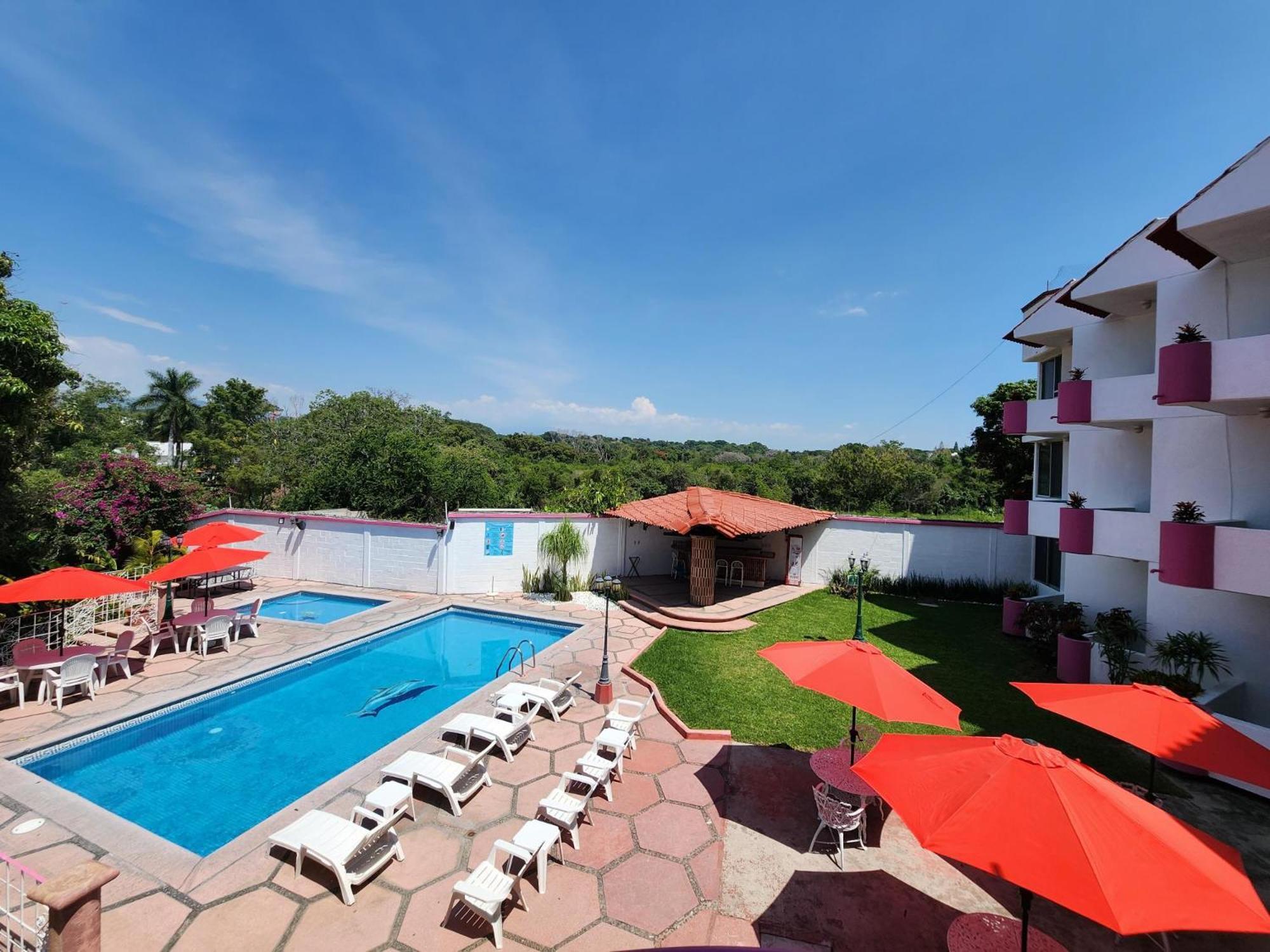Hotel Hacienda Del Rio Oaxtepec Exteriör bild